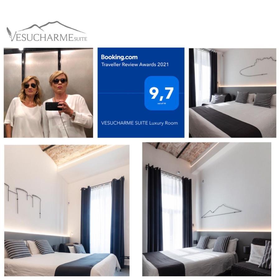 Vesucharme Suite Luxury Room Nápoles Exterior foto